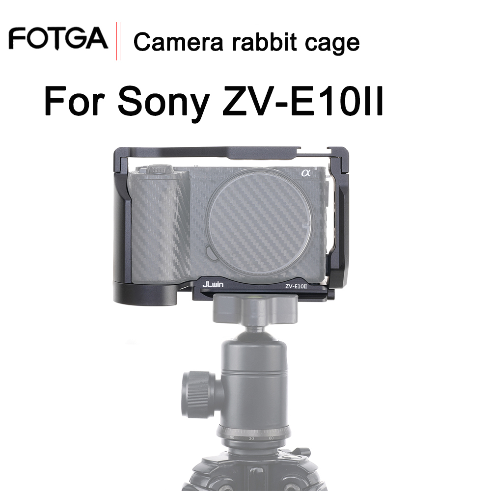 Sony Camera Zv-E10 - FOTGA ZV-E10 II 카메라 케이지, 나무