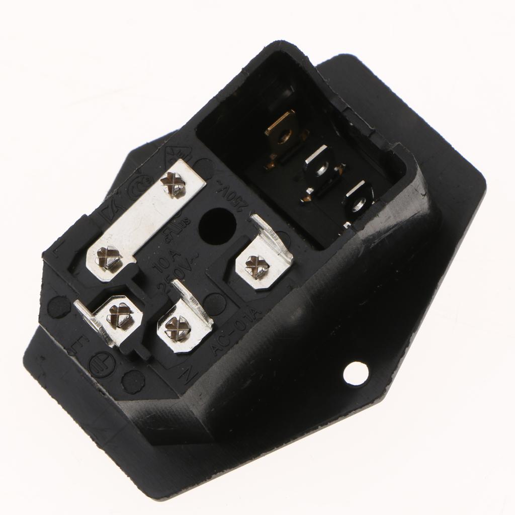 전원 입력 모듈, IEC320 C14 플라스틱 플러그, - Electronics Repair In Usa 리뷰 및 가격