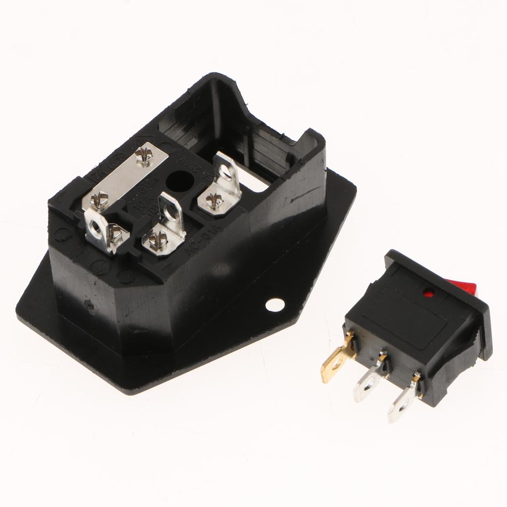 전원 입력 모듈, IEC320 C14 플라스틱 플러그, - Electronics Repair In Usa 리뷰 및 가격